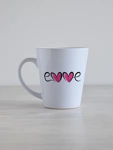 Latte kruus "Emme süda"