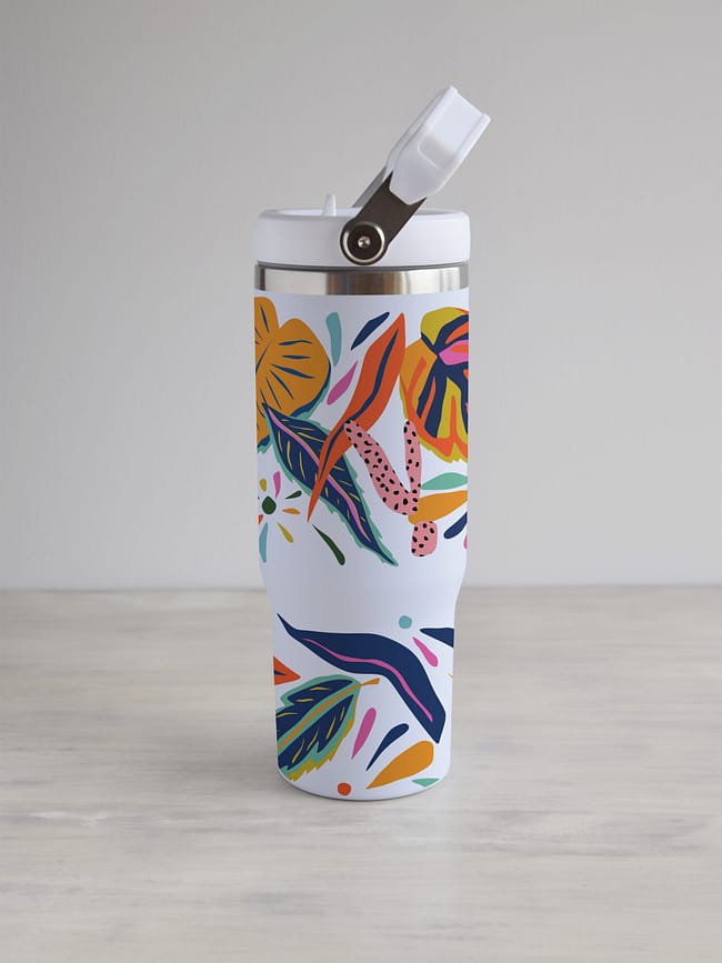 Joogipudel-termoskruus "Kirev troopika" Joogipudel ja termoskruus 900 ml, "Kirev troopika"